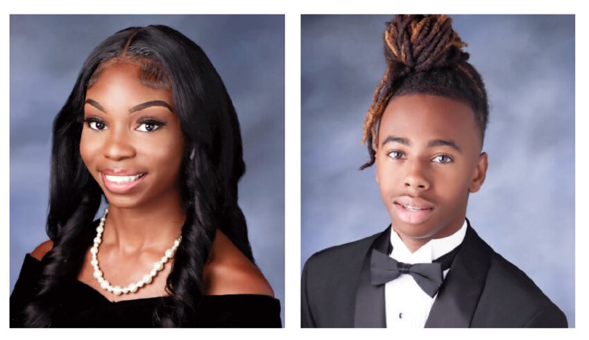 Philadelphia High School is pleased to announce that Zariyah Jackson, left, has been named Valedictorian and Jahendricks Evans, right, has been named Salutatorian of the Class of 2023.